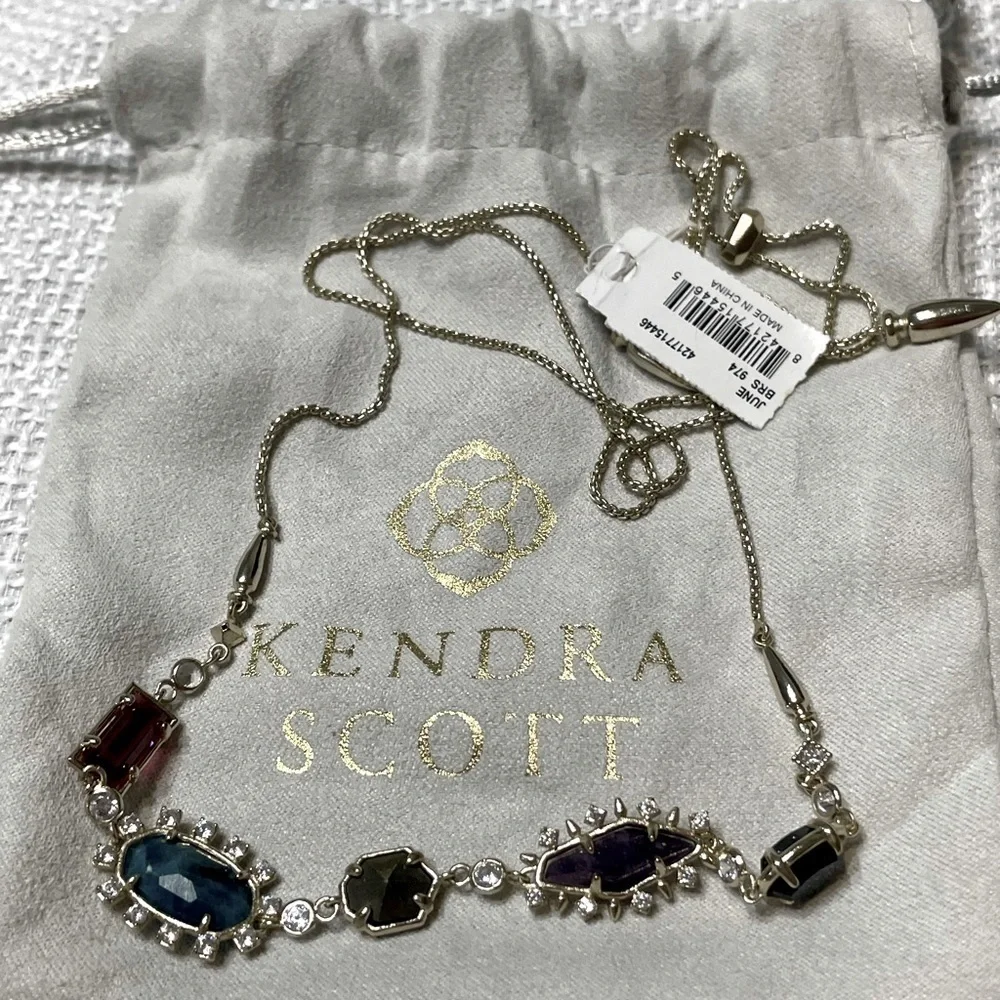 NWT Kendra Scott jewel tone necklace